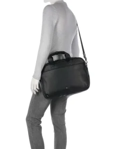 Bugatti Business- & Laptop Bags-Rico Briefcase 16″ imitation leather