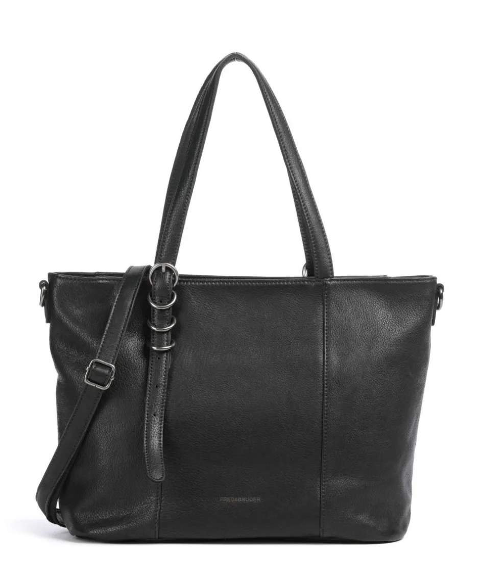 FredsBruder Tote Bags-Ride Easy Tote bag grained leather