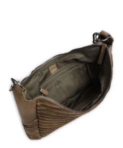 FredsBruder Shoulder Bags|Hobo Bags-Riffel Flowow Hobo bag grained leather