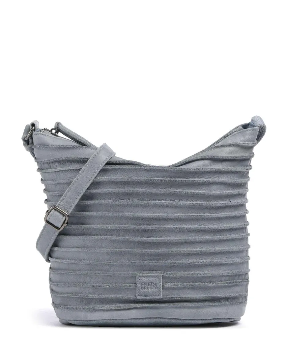 FredsBruder Crossbody Bags-Riffellinchen Crossbody bag grained cow leather