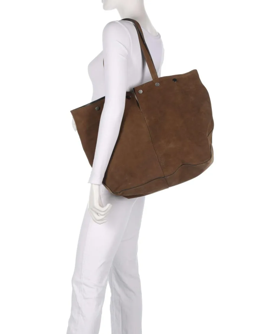 Liebeskind Tote Bags-Rive Suede L Tote bag brushed leather