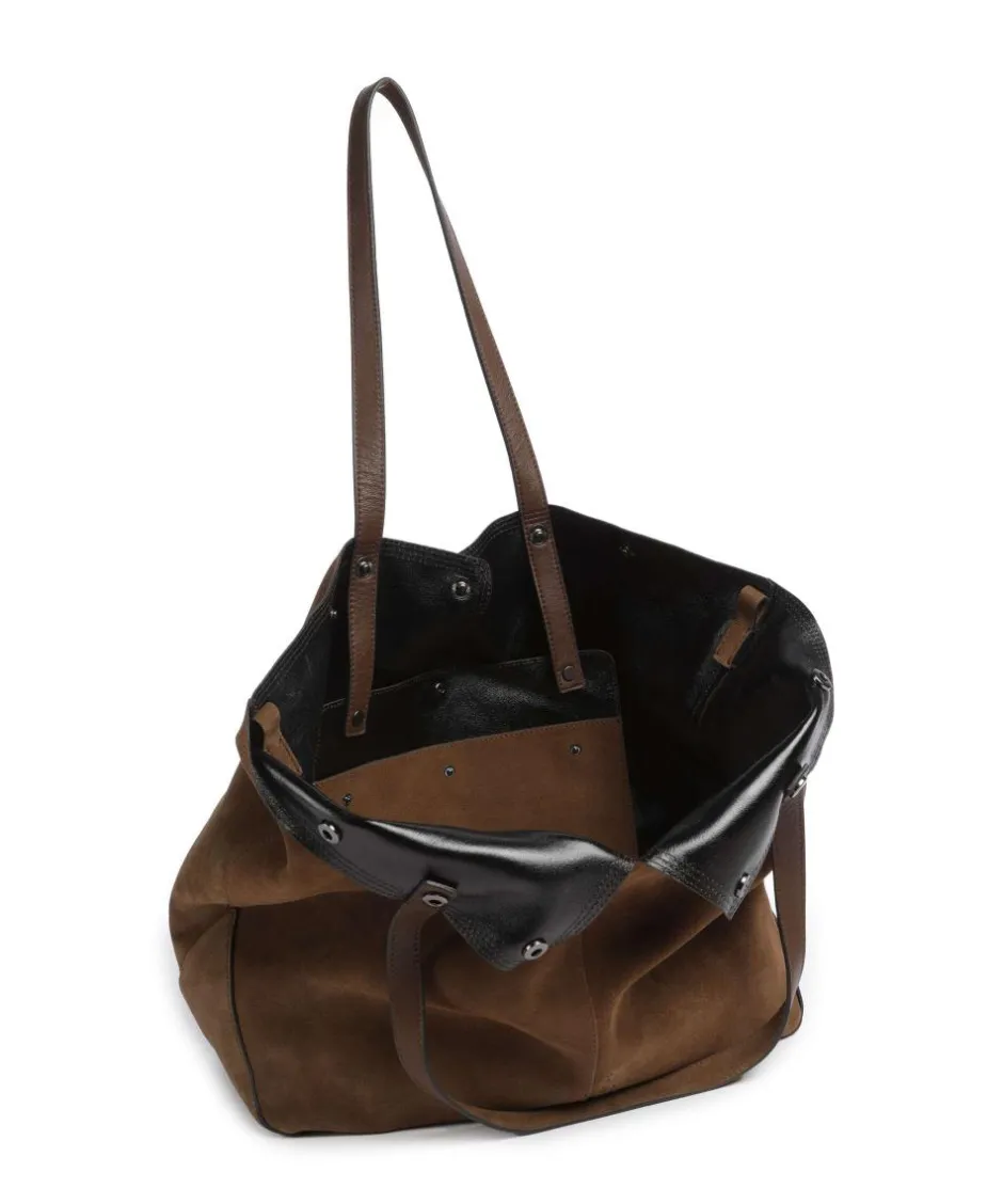 Liebeskind Tote Bags-Rive Suede L Tote bag brushed leather