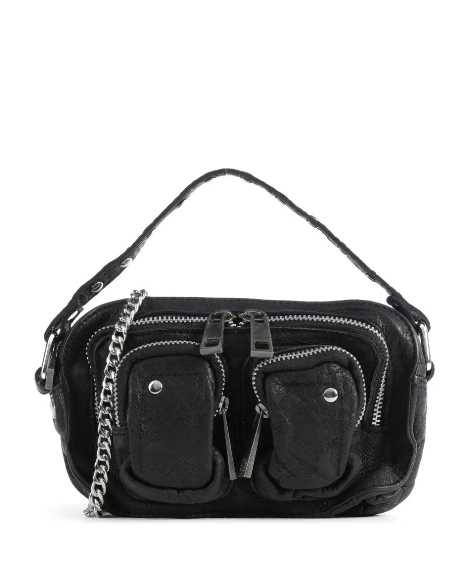 Núnoo Clutch & Evening Bags|Handbags-River Washed Helena Crossbody bag grained calfskin