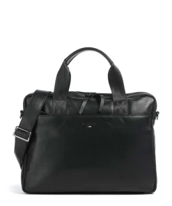 Bugatti Business- & Laptop Bags-Romeo Briefcase 14″ fine grain cow leather