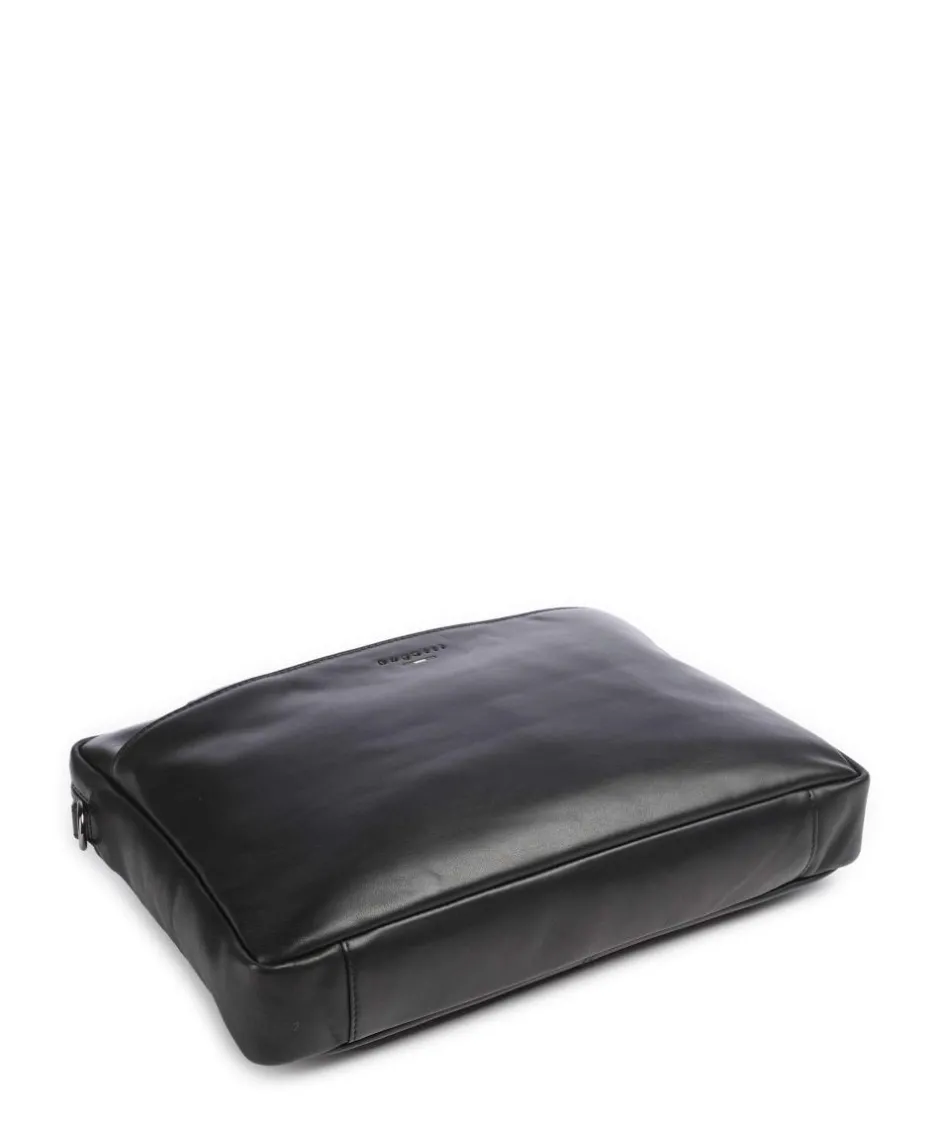 Bugatti Business- & Laptop Bags-Romeo Briefcase 14″ fine grain cow leather
