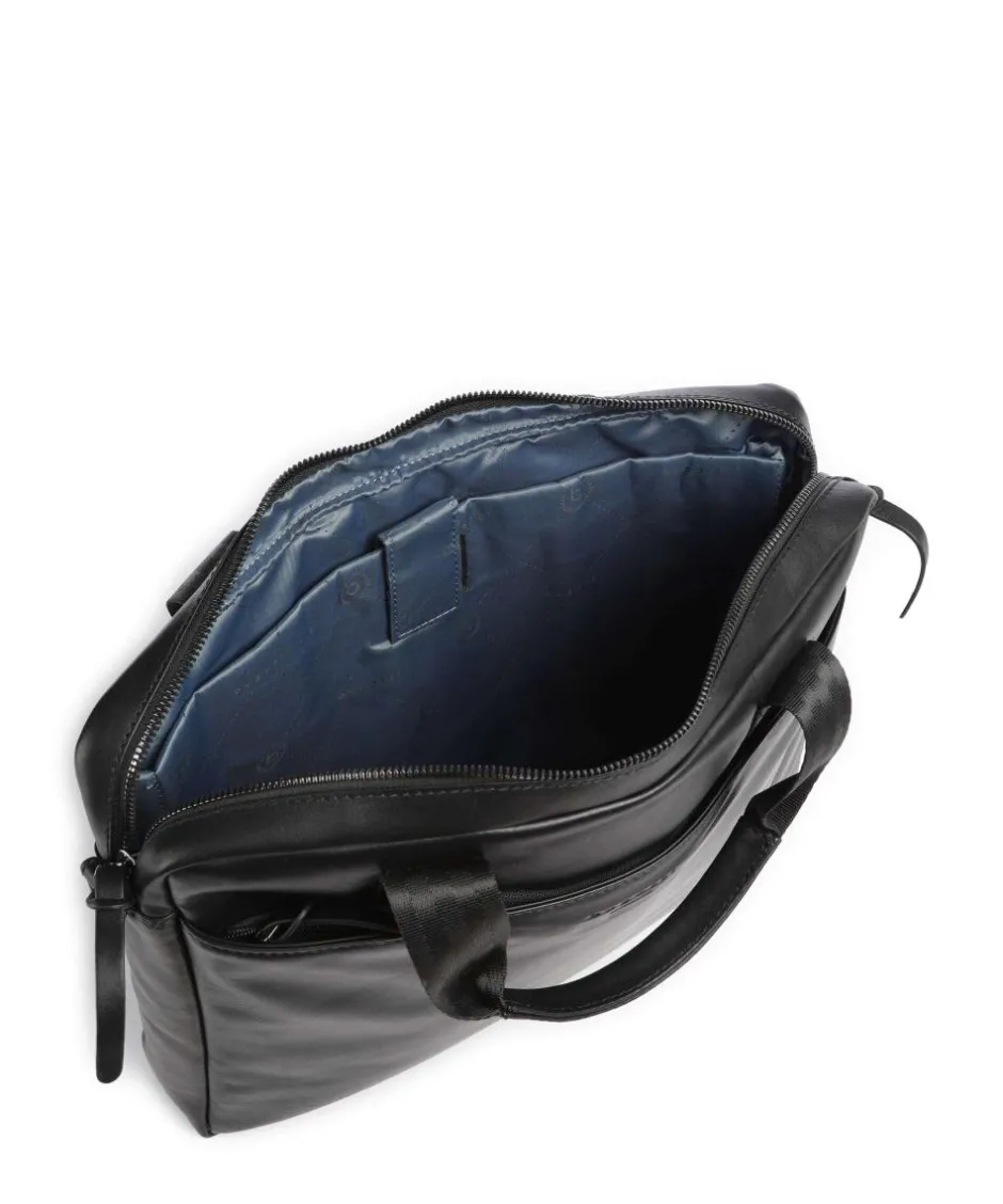 Bugatti Business- & Laptop Bags-Romeo Briefcase 14″ fine grain cow leather