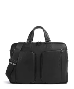 Piquadro Business- & Laptop Bags-S134 Briefcase 16″ grained cow leather