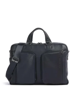 Piquadro Business- & Laptop Bags-S134 Briefcase 15″ grained cow leather