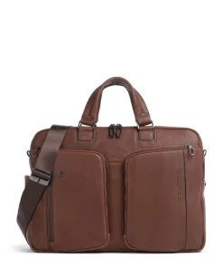 Piquadro Business- & Laptop Bags-S134 Briefcase 16″ grained cow leather