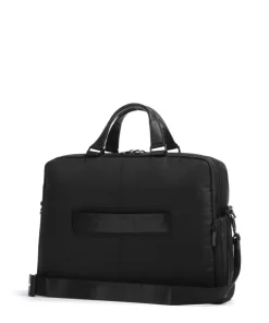 Piquadro Business- & Laptop Bags-S136 Briefcase 16″ nylon, cow leather
