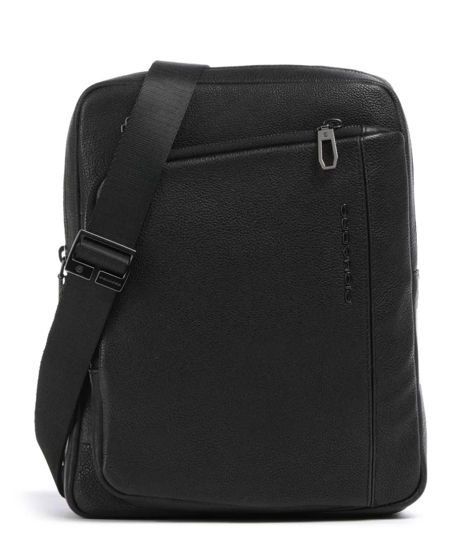 Piquadro Crossbody Bags-S134 Crossbody bag grained cow leather