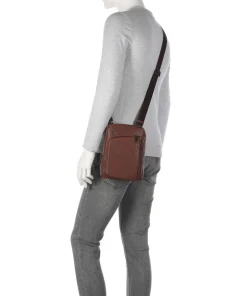 Piquadro Crossbody Bags-S134 Crossbody bag grained cow leather
