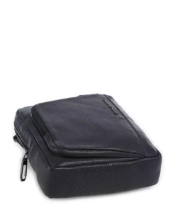 Piquadro Crossbody Bags-S134 Crossbody bag grained cow leather