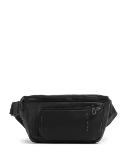 Piquadro Fanny Packs|Crossbody Bags-S134 Fanny pack grained cow leather