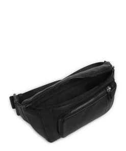 Piquadro Fanny Packs|Crossbody Bags-S134 Fanny pack grained cow leather
