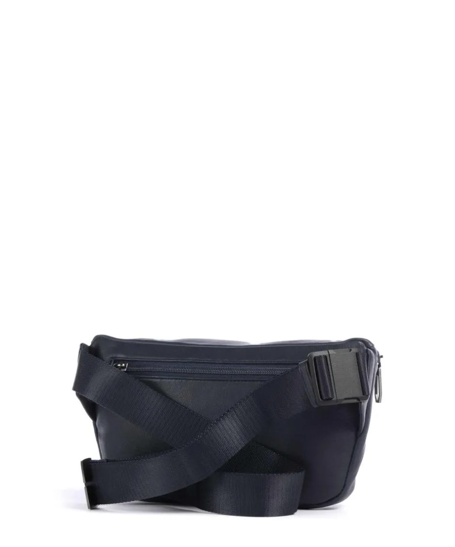 Piquadro Fanny Packs|Crossbody Bags-S134 Fanny pack grained cow leather