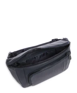 Piquadro Fanny Packs|Crossbody Bags-S134 Fanny pack grained cow leather