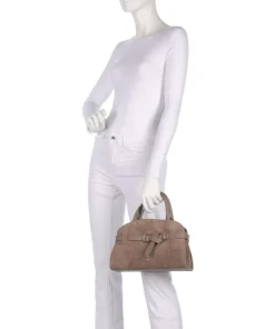 Coccinelle Handbags-Sabine Suede Handbag brushed cow leather