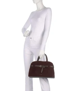 Coccinelle Handbags-Sabine Suede Handbag brushed leather