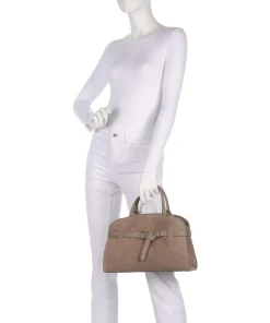 Coccinelle Handbags-Sabine Suede Handbag brushed leather