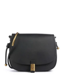 Pinko Crossbody Bags-Saddle Classic Crossbody bag softly grained calfskin