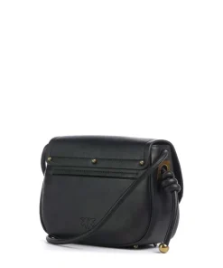 Pinko Crossbody Bags-Saddle Mini Crossbody bag softly grained calfskin