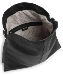 AIGNER Shoulder Bags|Hobo Bags-Savannah L Hobo bag grained cow leather