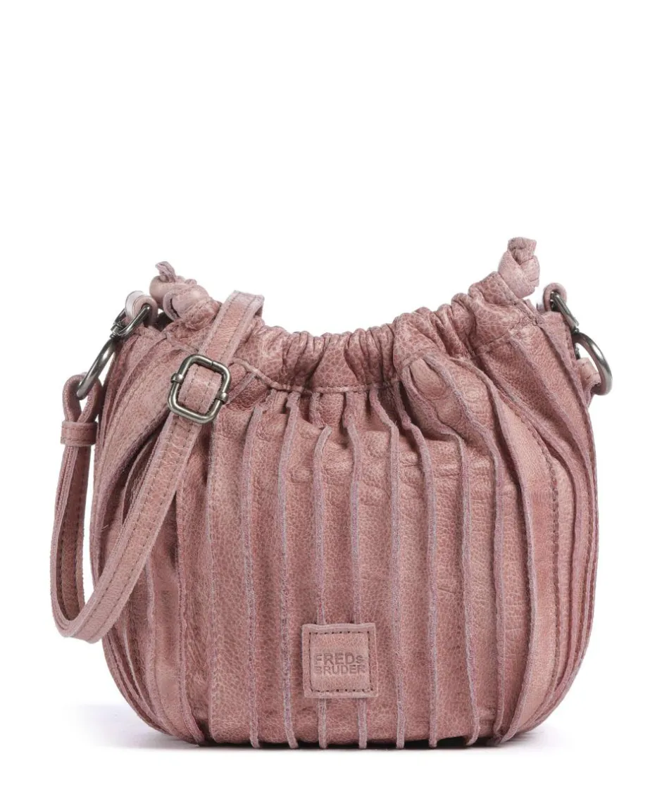 FredsBruder Crossbody Bags-Say Hello Crossbody bag grained leather