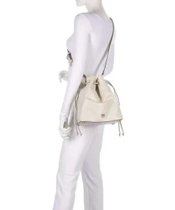 Pinko Hobo Bags|Crossbody Bags-Secchiello Classic Bucket bag softly grained calfskin