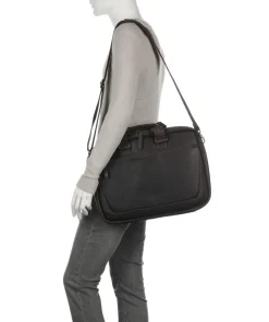 The Chesterfield Brand Business- & Laptop Bags-Seth Briefcase 15″ pull-up cow leather