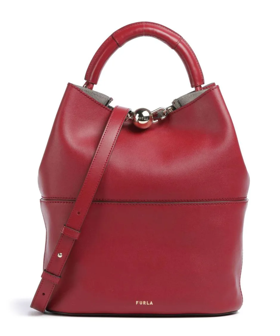 Furla Hobo Bags|Crossbody Bags-Sfera S Bucket bag fine grain leather