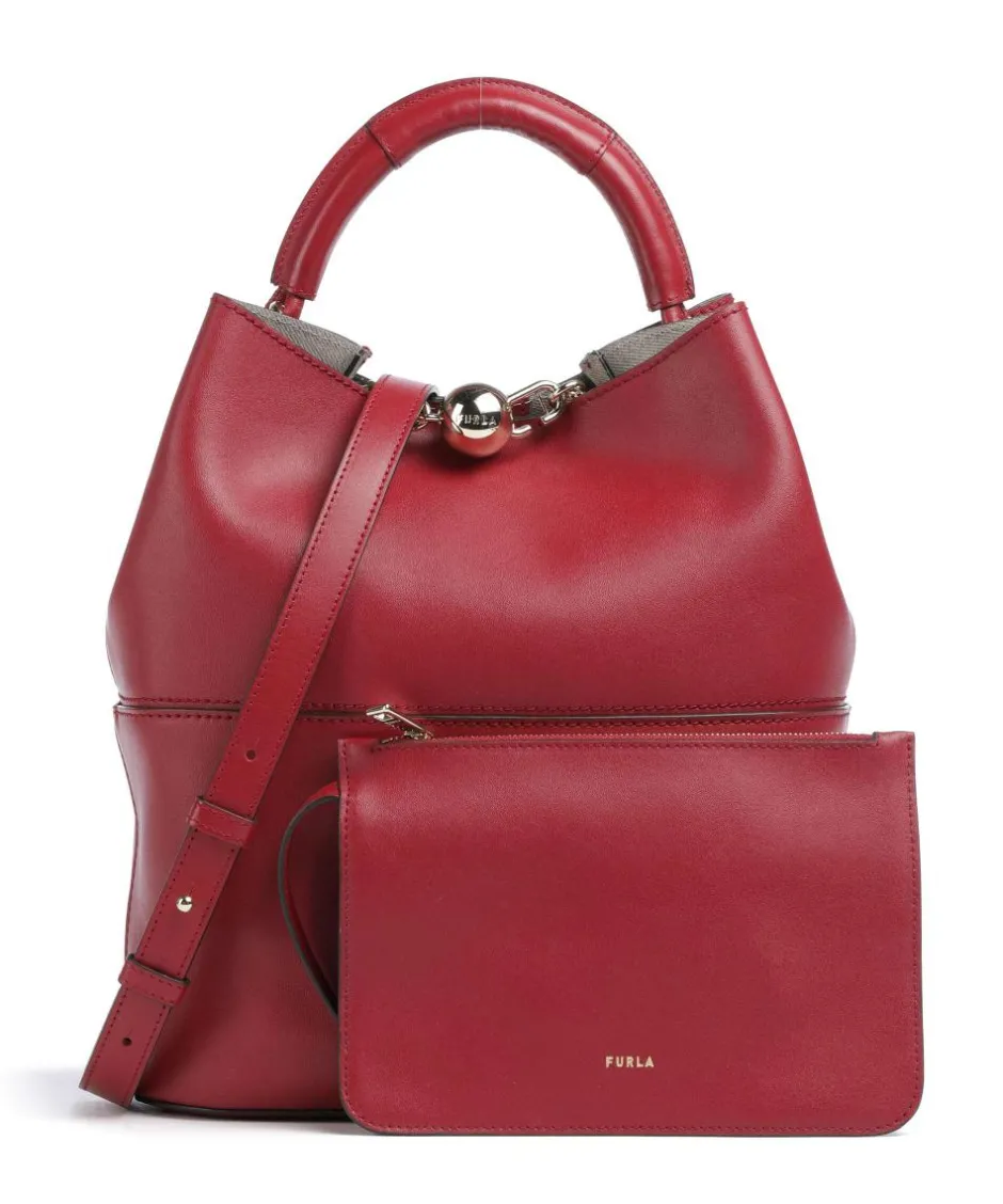 Furla Hobo Bags|Crossbody Bags-Sfera S Bucket bag fine grain leather