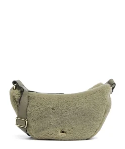 Abro Crossbody Bags-Shearling By My Side Crossbody bag fur, grained cow leather