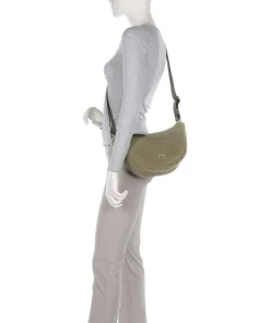 Abro Crossbody Bags-Shearling By My Side Crossbody bag fur, grained cow leather