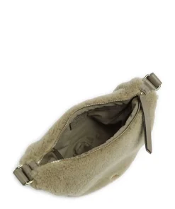 Abro Crossbody Bags-Shearling By My Side Crossbody bag fur, grained cow leather