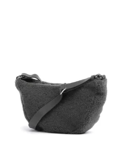 Abro Crossbody Bags-Shearling By My Side Crossbody bag fur, grained cow leather