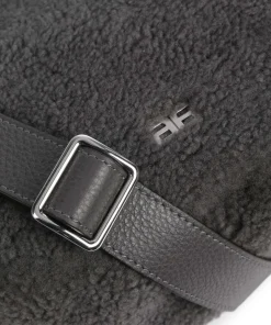 Abro Crossbody Bags-Shearling By My Side Crossbody bag fur, grained cow leather