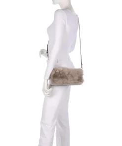 Abro Shoulder Bags|Crossbody Bags-Shearling Mila Shoulder bag fine grain leather