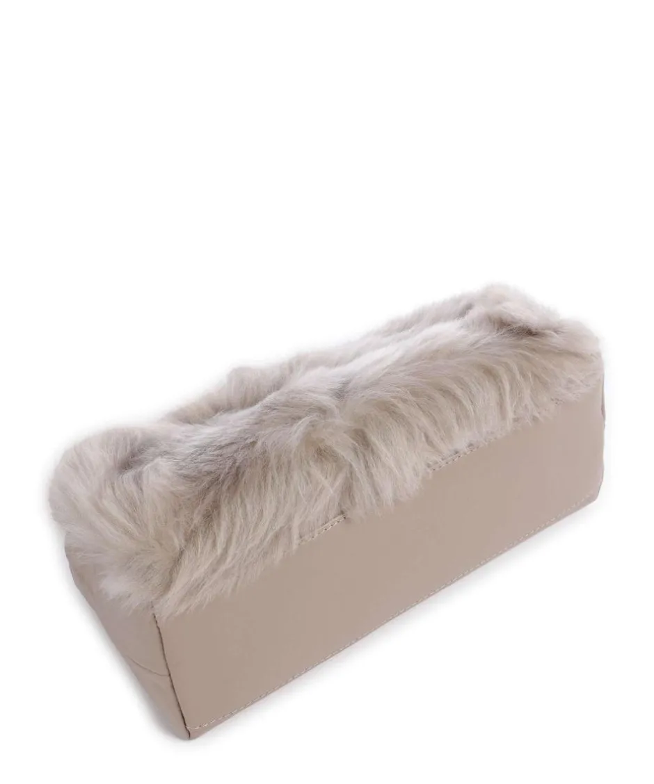 Abro Shoulder Bags|Crossbody Bags-Shearling Mila Shoulder bag fine grain leather