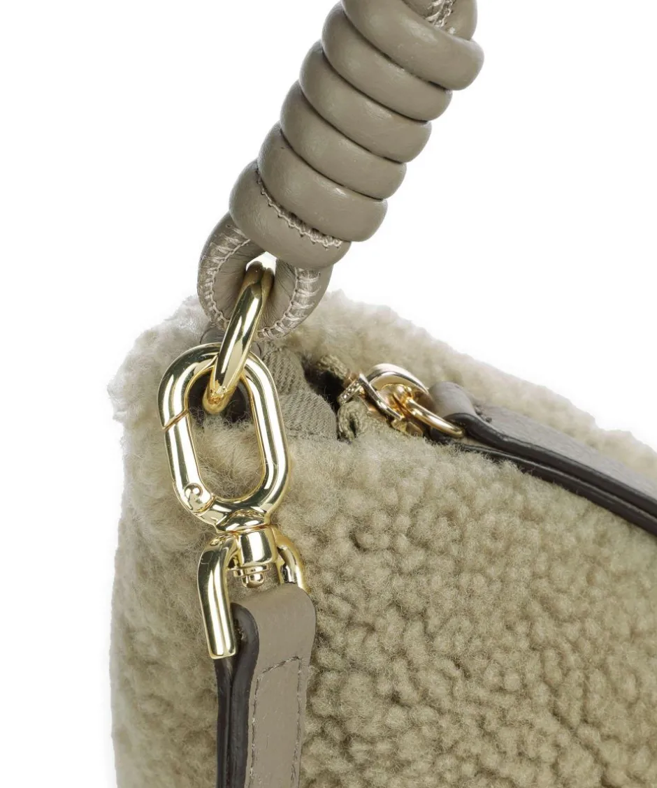 Abro Shoulder Bags-Shearling Moon Shoulder bag fur