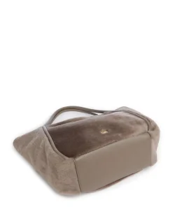 Abro Tote Bags-Shearling Willow Tote bag fur