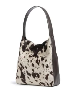 Markberg Shoulder Bags|Hobo Bags-Sheelby Hobo bag fur, fine grain cow leather
