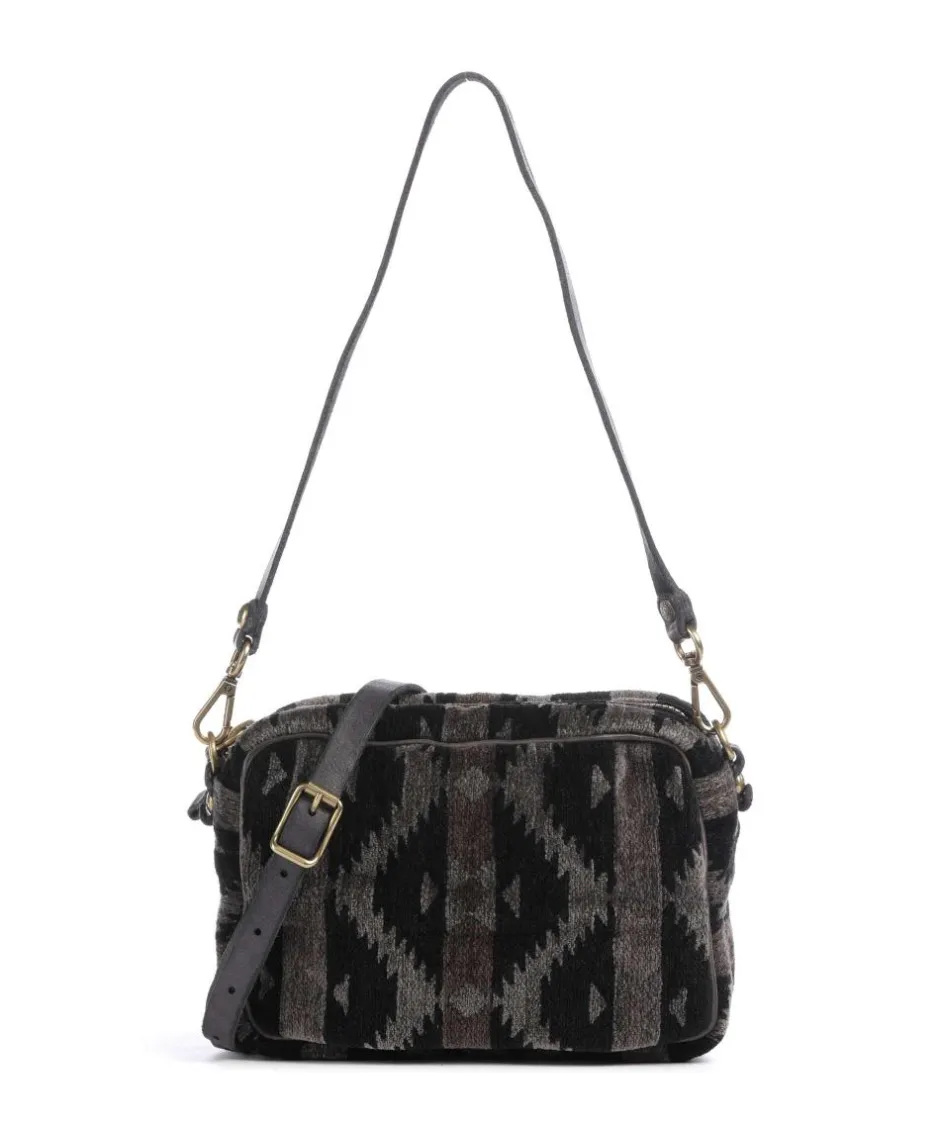 Campomaggi Shoulder Bags|Crossbody Bags-Shoulder bag fabric