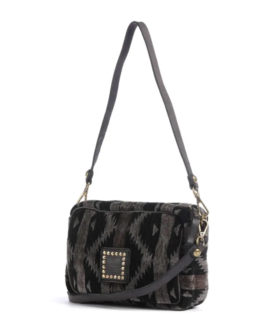 Campomaggi Shoulder Bags|Crossbody Bags-Shoulder bag fabric