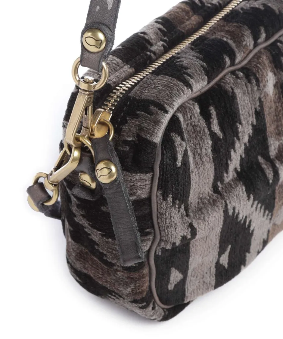 Campomaggi Shoulder Bags|Crossbody Bags-Shoulder bag fabric