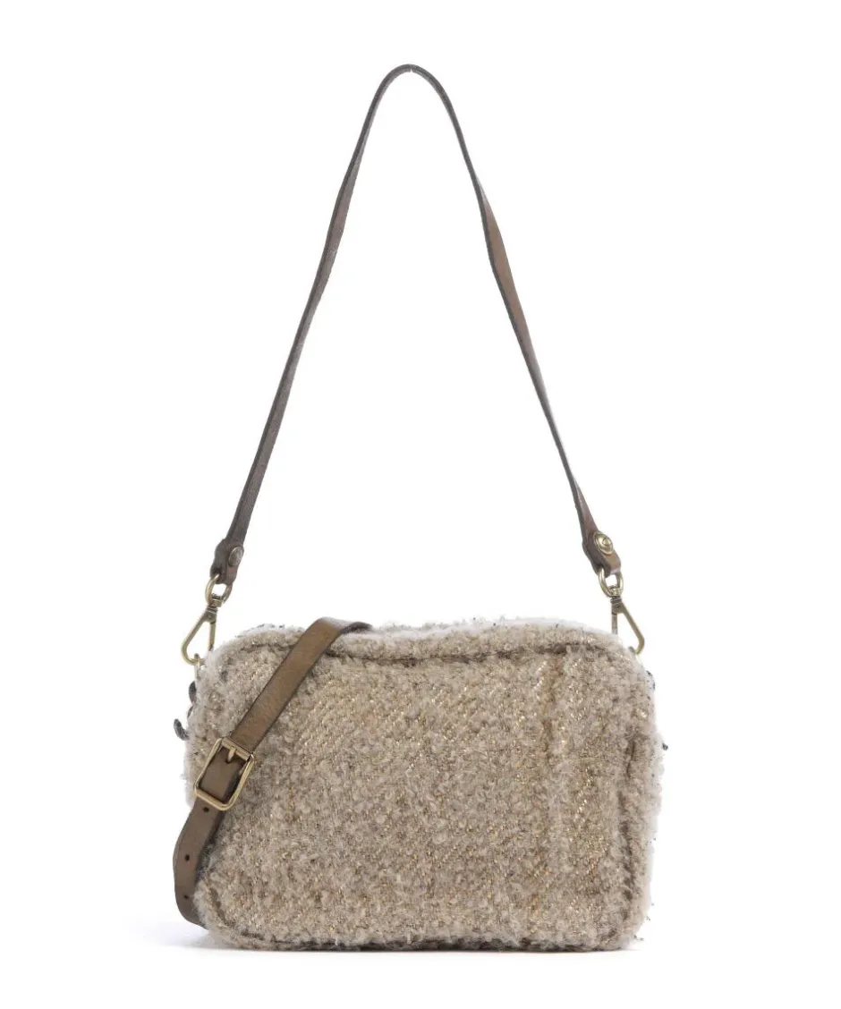 Campomaggi Shoulder Bags|Crossbody Bags-Shoulder bag fabric