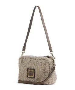 Campomaggi Shoulder Bags|Crossbody Bags-Shoulder bag fabric
