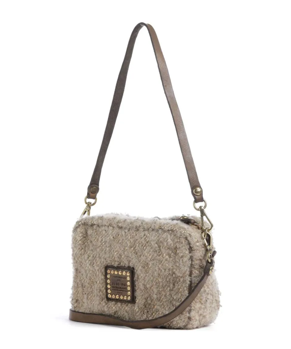 Campomaggi Shoulder Bags|Crossbody Bags-Shoulder bag fabric