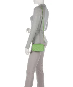 Lancaster Crossbody Bags-Soft Matelassé Crossbody bag soft cow leather