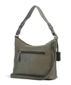 Burkely Shoulder Bags|Hobo Bags-Soft Skylar Hobo bag grained leather